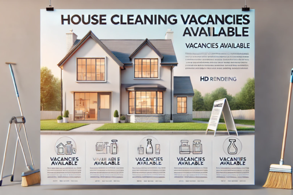 house cleaning vacancies