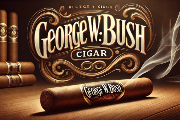 george w. bush cigar