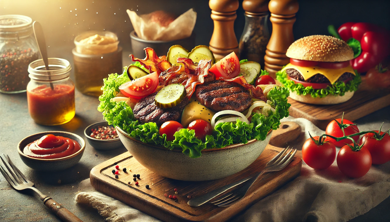 burger bowl recipe