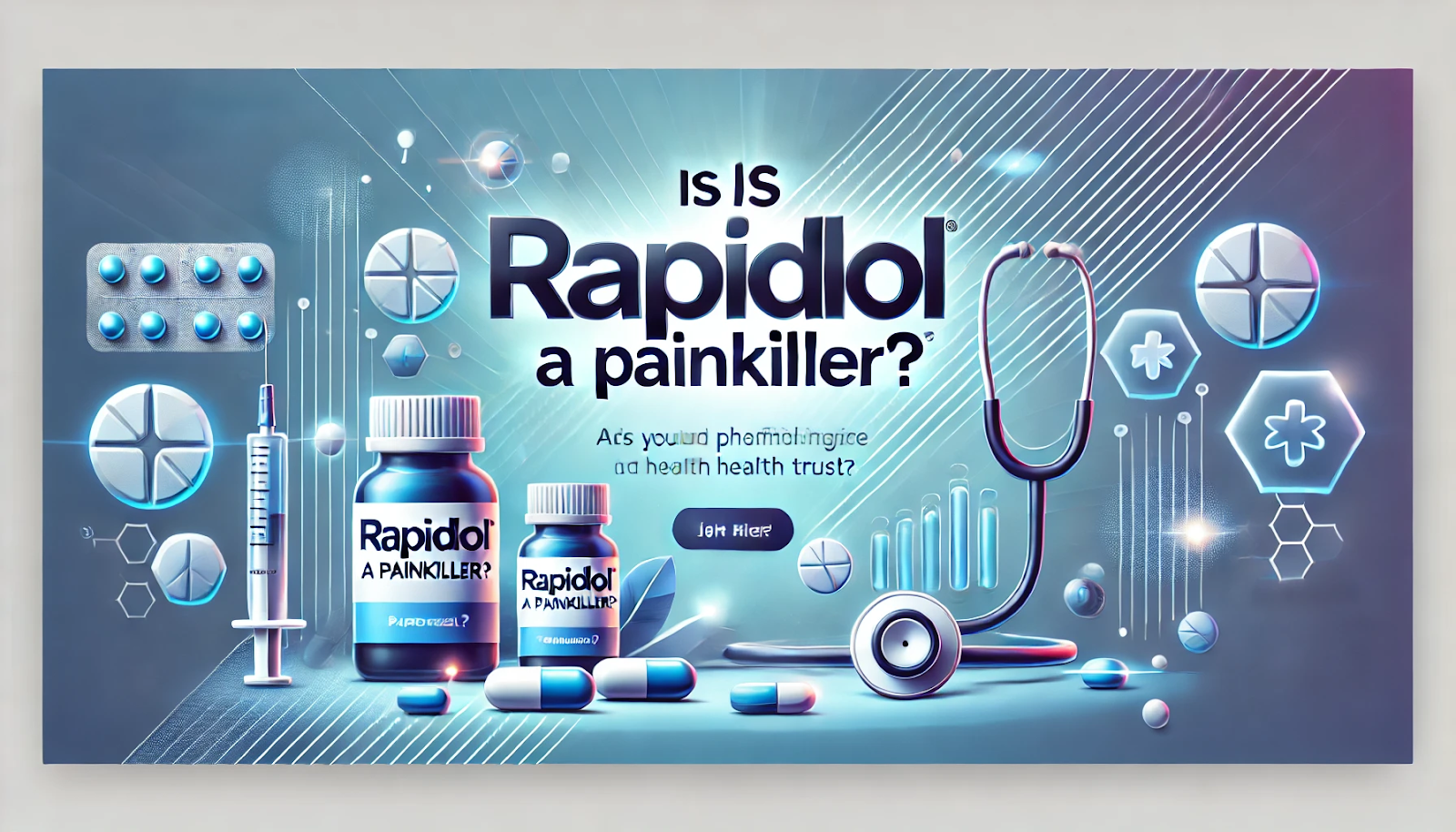 is rapidol a painkiller