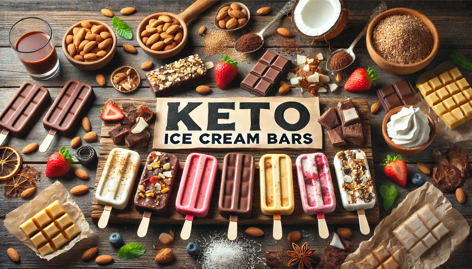 keto ice cream bars