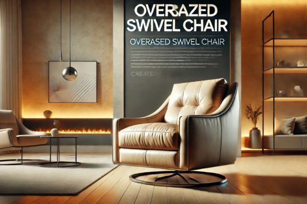 oversized swivel chair