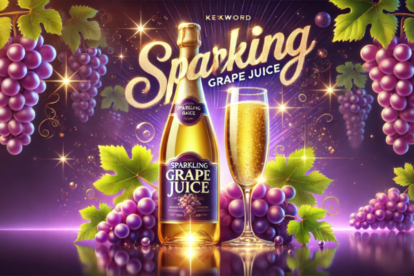 sparkling grape juice