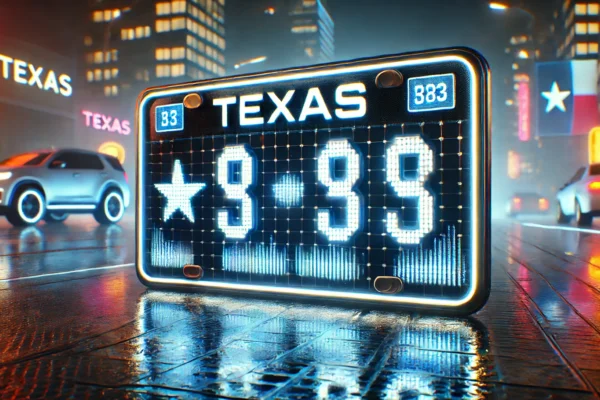 digital license plate texas