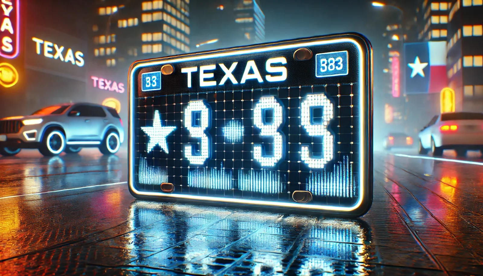 digital license plate texas