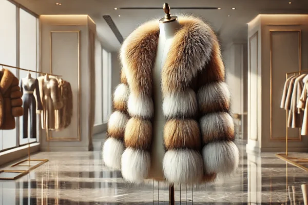 fox fur coat