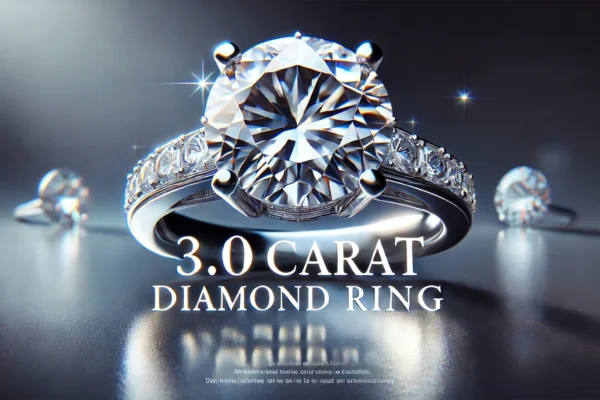 3.0 carat diamond ring