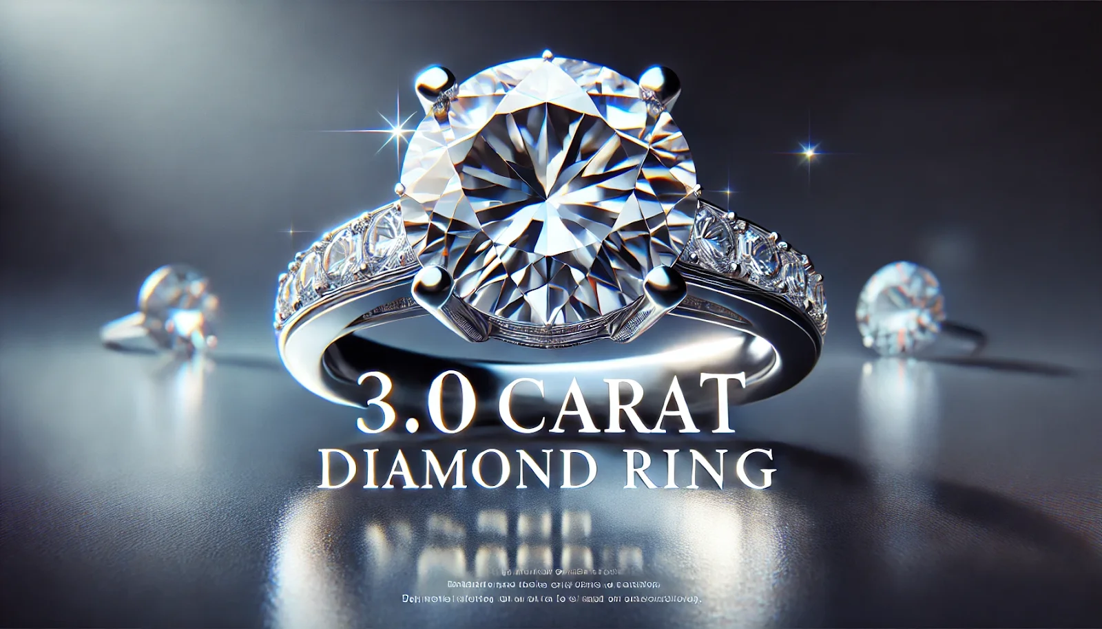 3.0 carat diamond ring