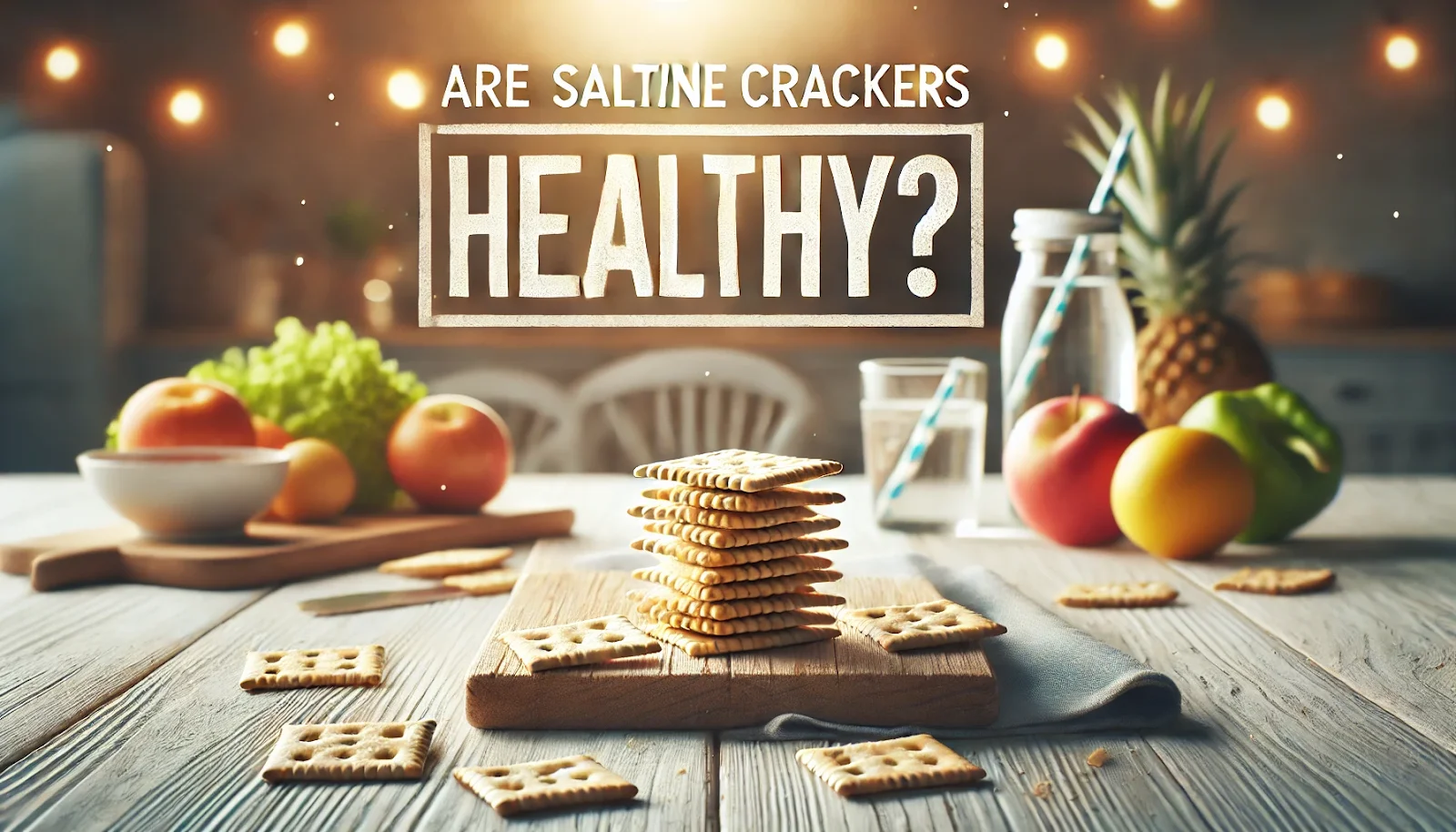 are saltine crackers healthy