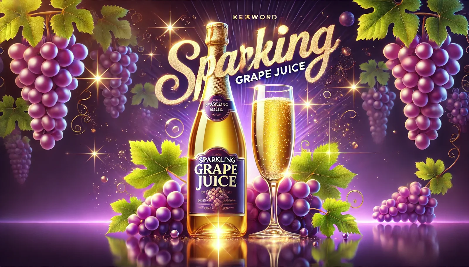 sparkling grape juice