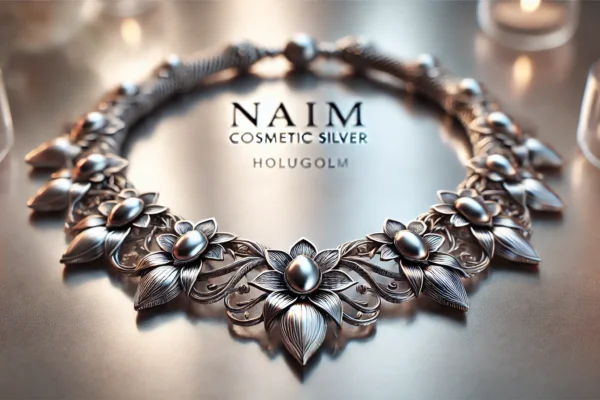 naiam cosmetic silver necklace