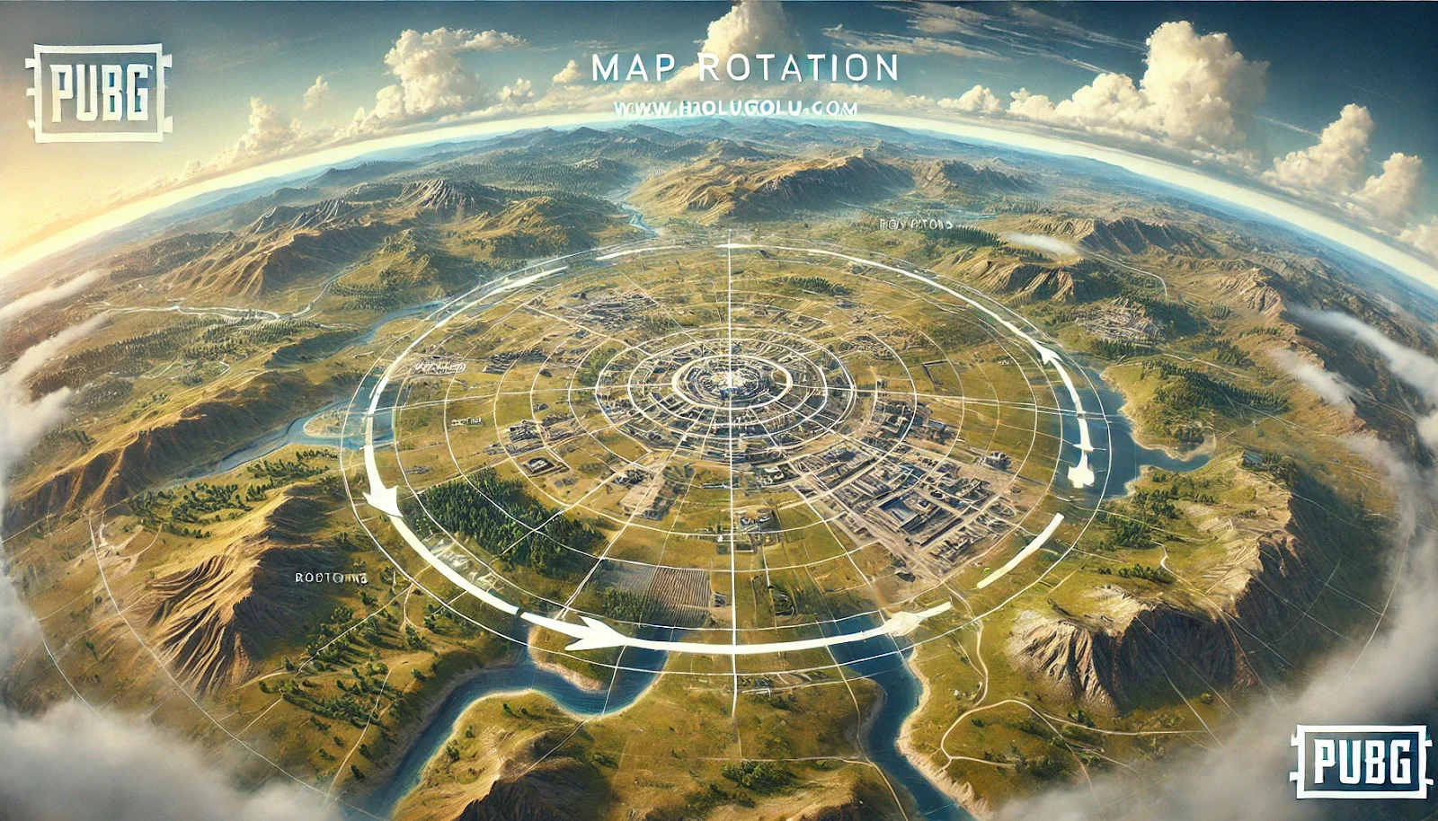 pubg map rotation