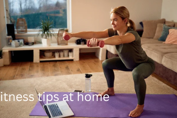 fitness tips at home